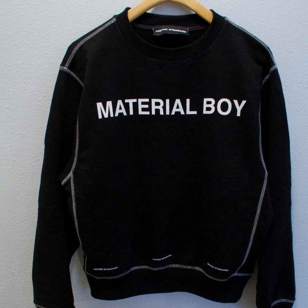 United Standard "Material Boy" Crew Sz. S
